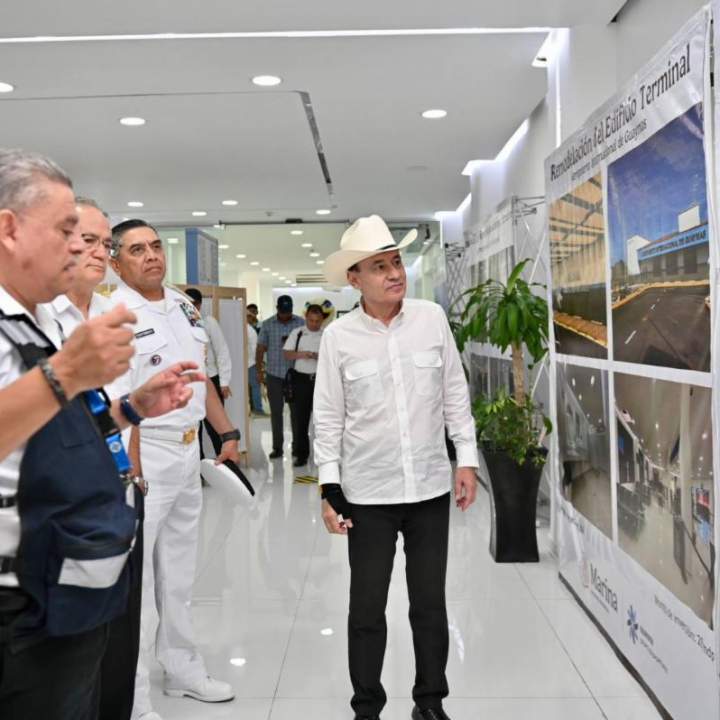 Arranca Gobernador Durazo modernización de Aeropuerto de Guaymas para potenciar inversión, turismo y comercio